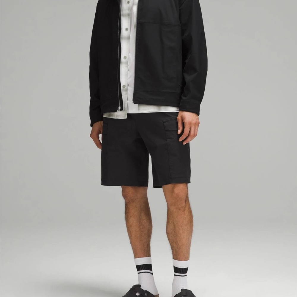 Men’s Lululemon Athletica Black Full Zip Twill Jacket